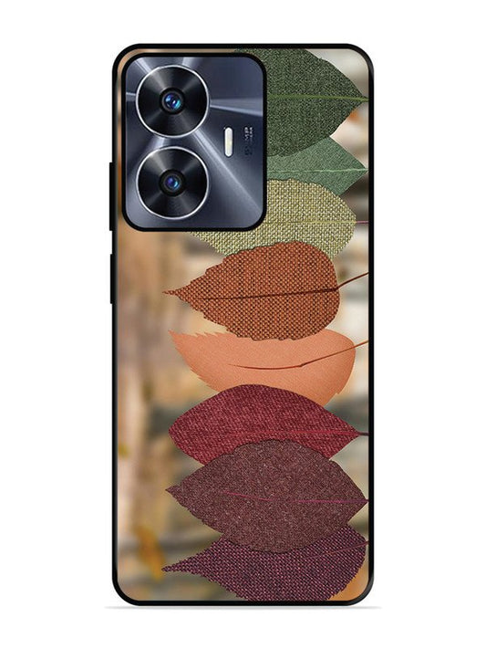 realme c55 Fabric Leafs