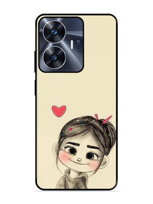 realme c55 Cute Girl Looking at You
