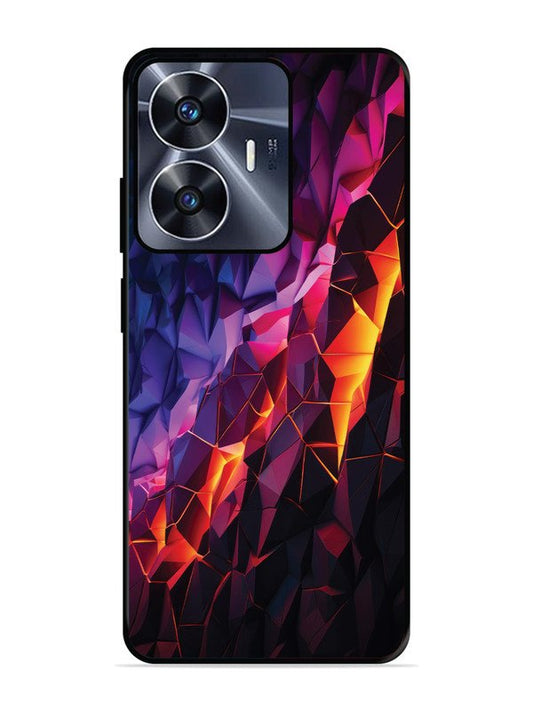 realme c55 3d-abstract-colorful