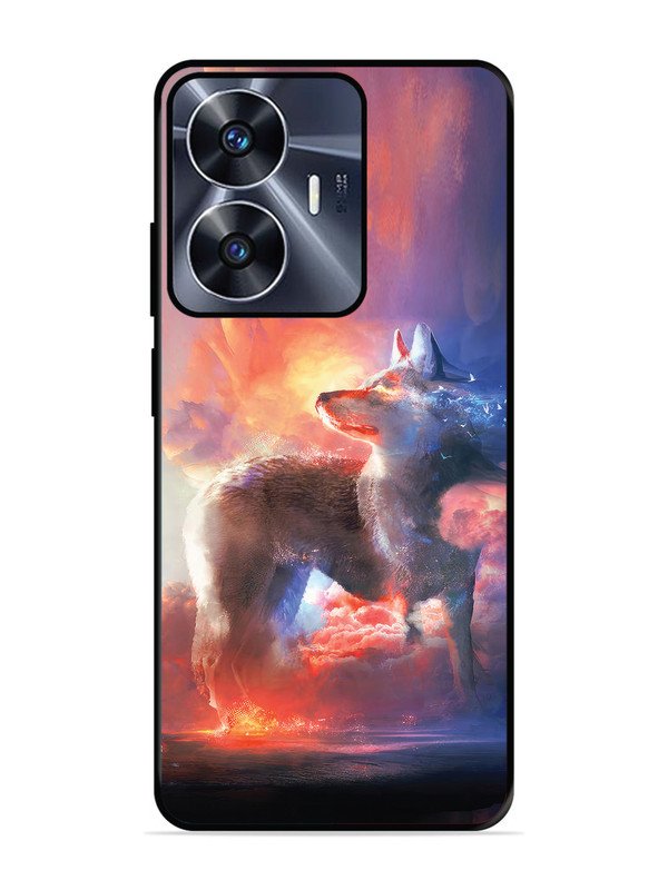 realme c55 wolf-fantasy-animal