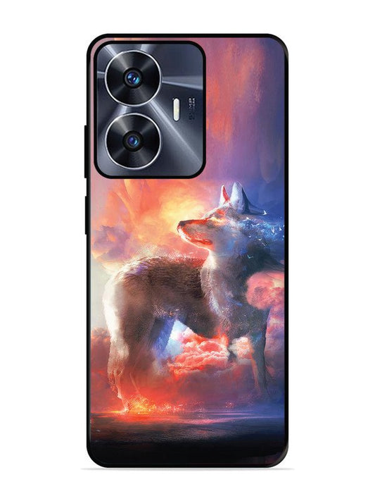 realme c55 wolf-fantasy-animal