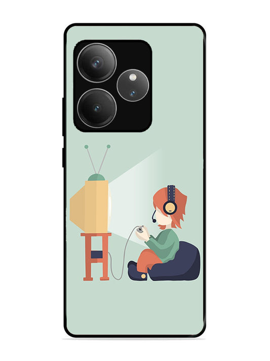 realme gt 6t 5g Kid Playing Game