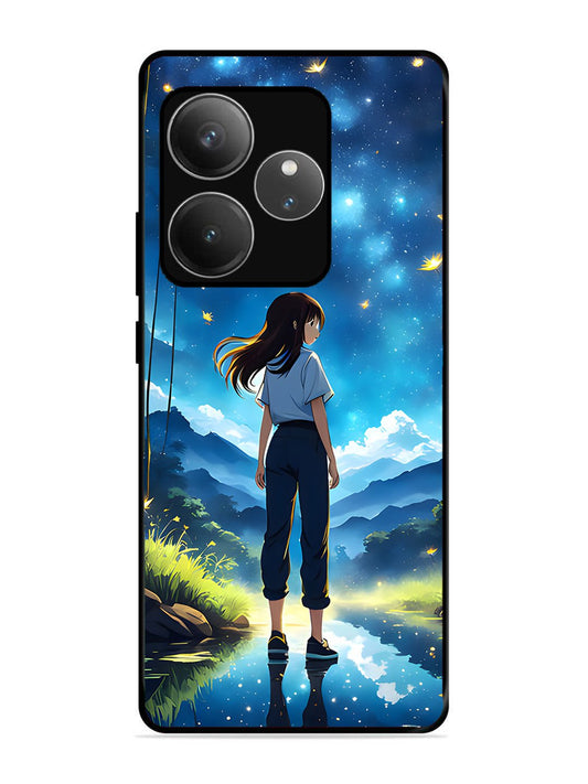 realme gt 6t 5g Girl In Beautiful Forest