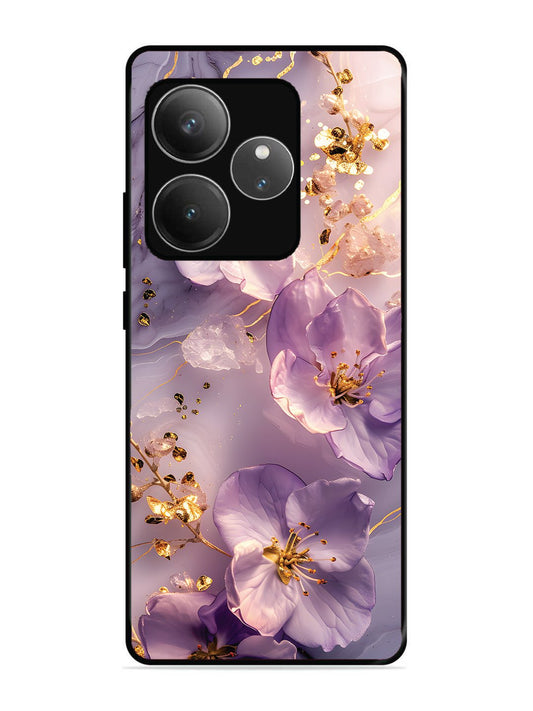 realme gt 6t 5g Orchid with Golden Safron
