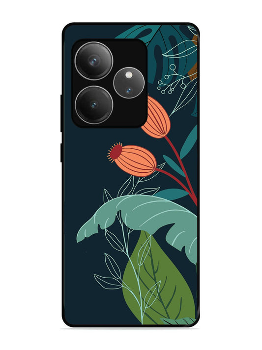 realme gt 6t 5g Plant Illustration