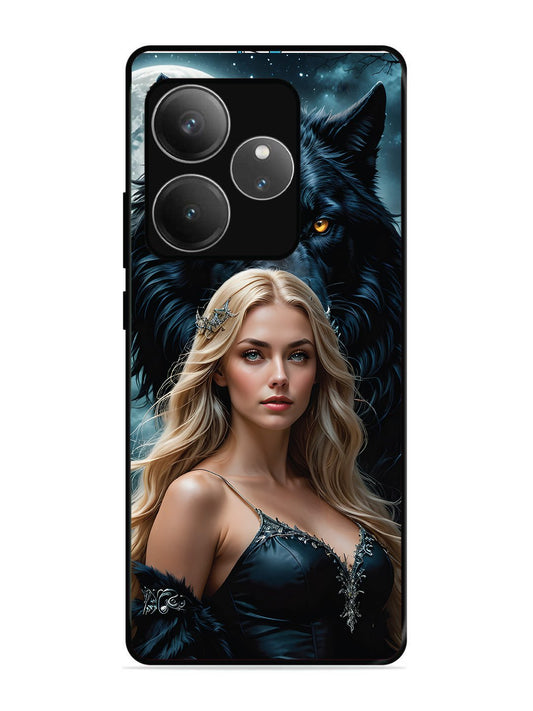 realme gt 6t 5g Wolf & Girl