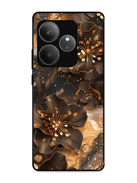 Realme GT6 Golden Flowars