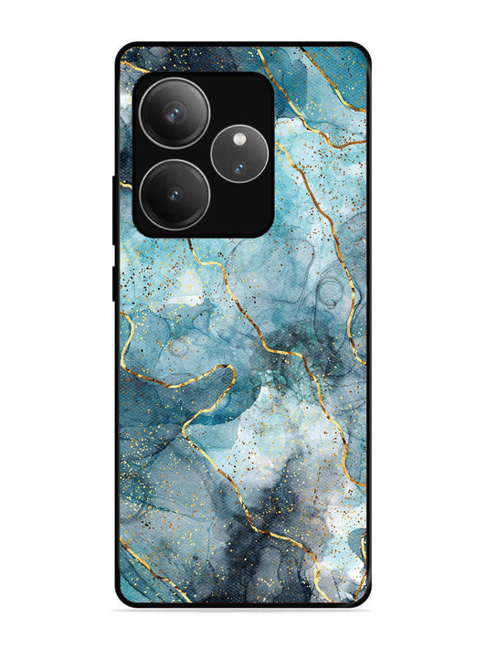 realme gt 6t 5g Oceanic Golden Strip Marble