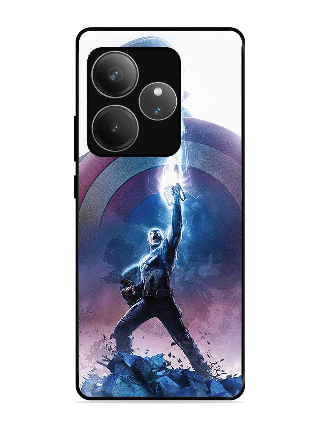realme gt 6t 5g captain-america-thor-hammer-lightning