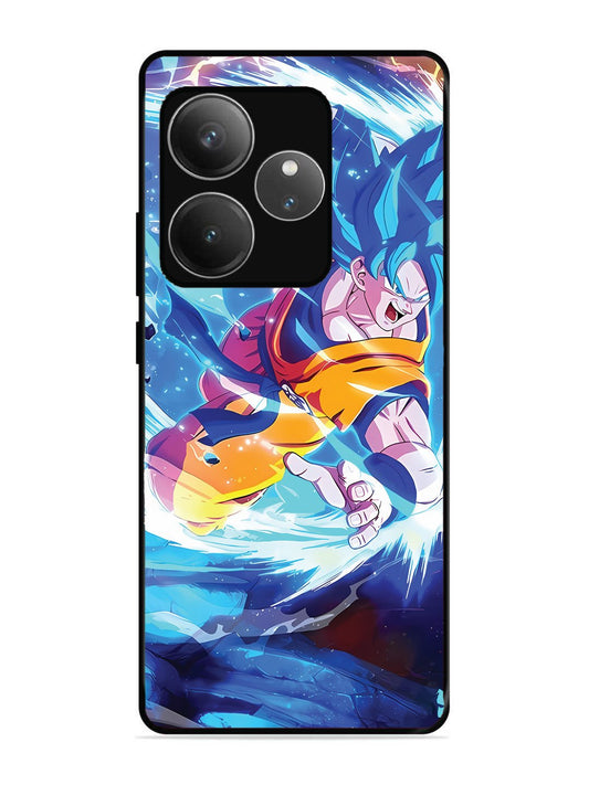 realme gt 6t 5g goku-blue-dragon-ball