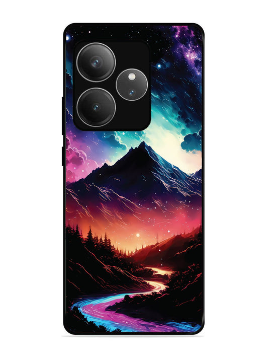 realme gt 6t 5g mountain-valley-Colorful-cloud-at-night