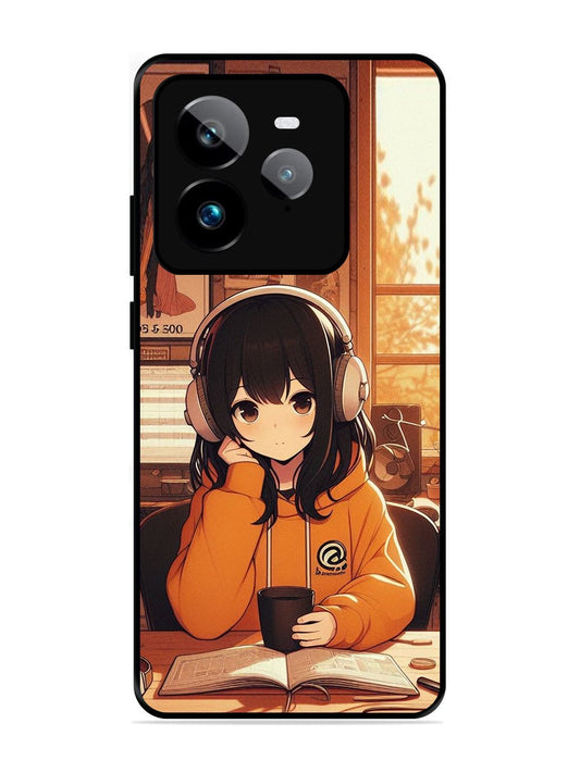 Realme GT7 Pro Cute Girl listening Music