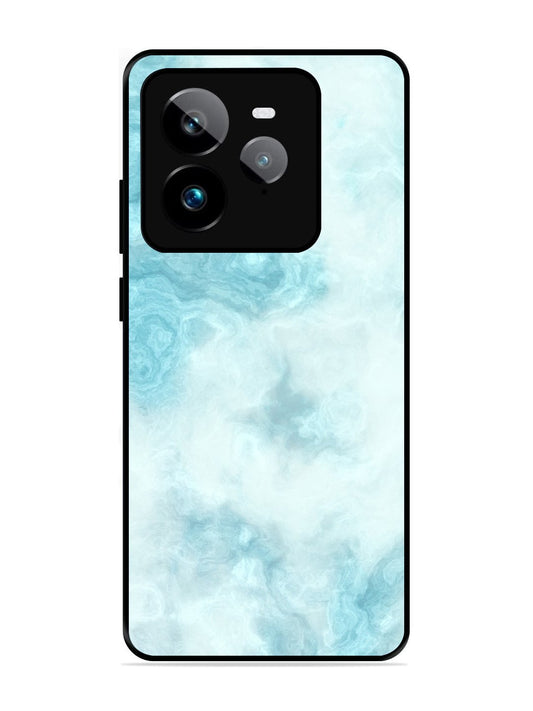 Realme GT7 Pro Light Blue with White Ocean Marble