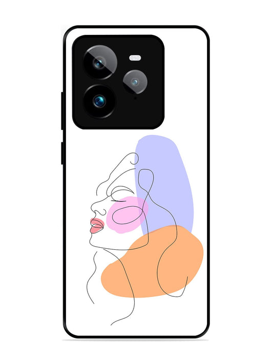 Realme GT7 Pro Line Art Girl Face