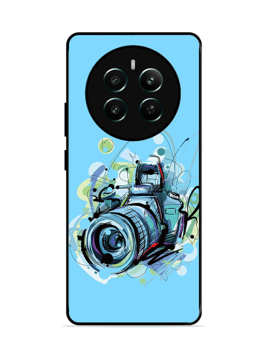 Realme Narzo 70 Pro Camera Blue Background