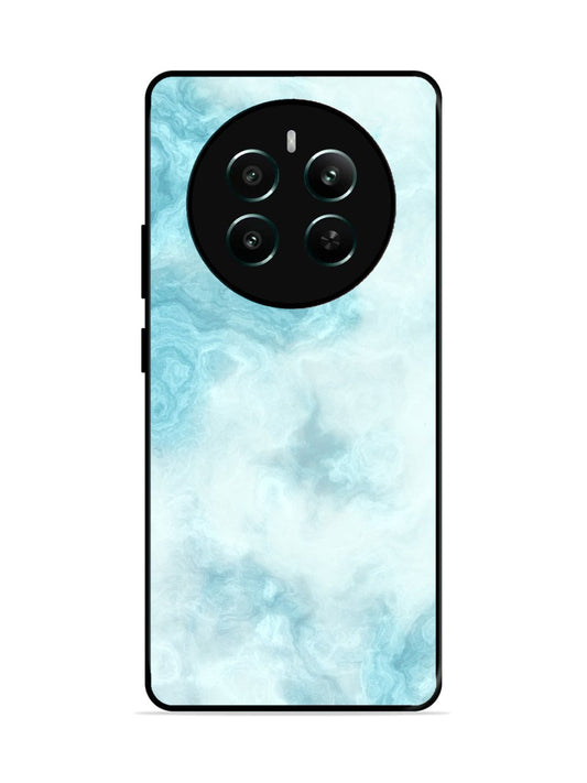 realme P1 5G, Realme 12 Plus, Realme Narzo 70 Pro Light Blue with White Ocean Marble