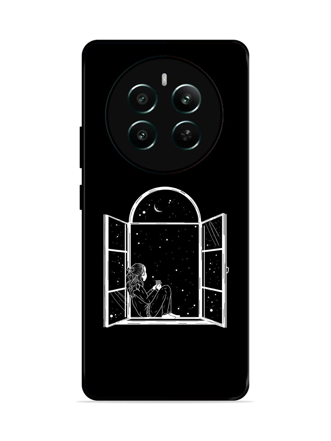 Realme 12 Plus Little Girl on Window
