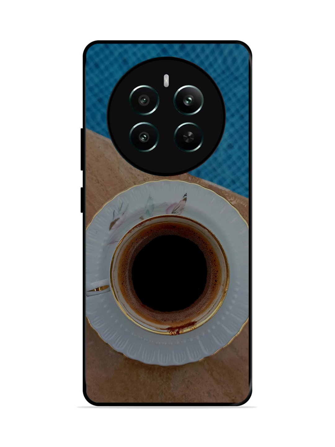 Realme 12 Plus Black Tea Cup Saucer