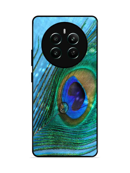Realme Narzo 70 Pro A drop on Peacock Feather