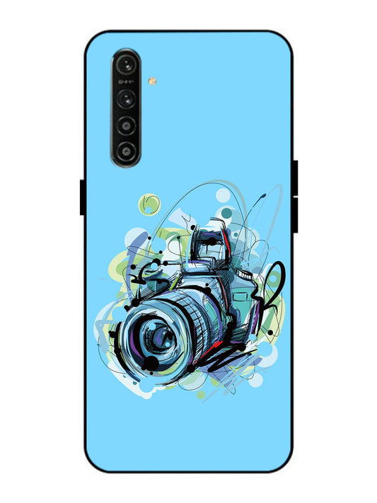 Realme XT Camera Blue Background