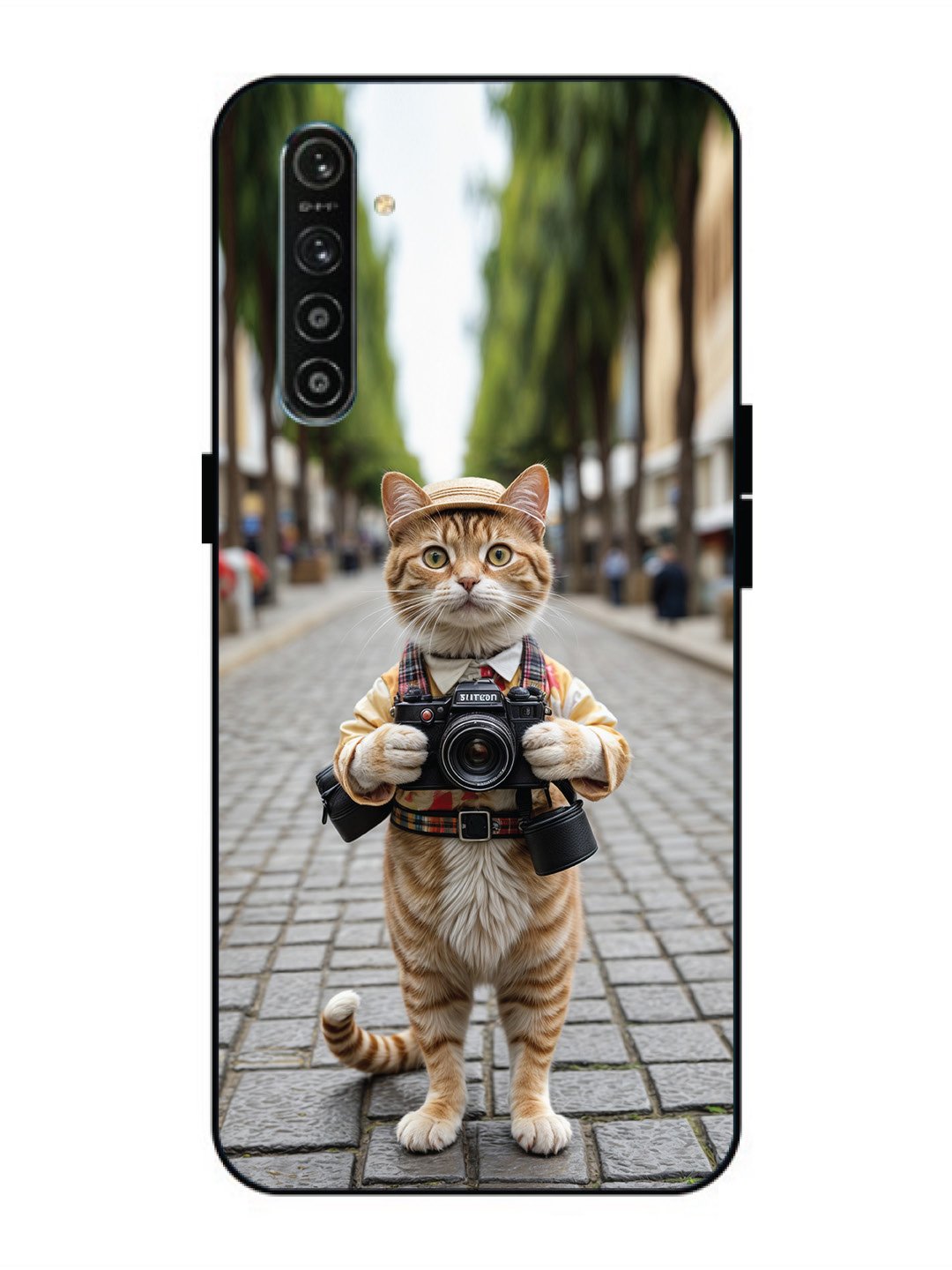 Realme XT Cat as Cameraman
