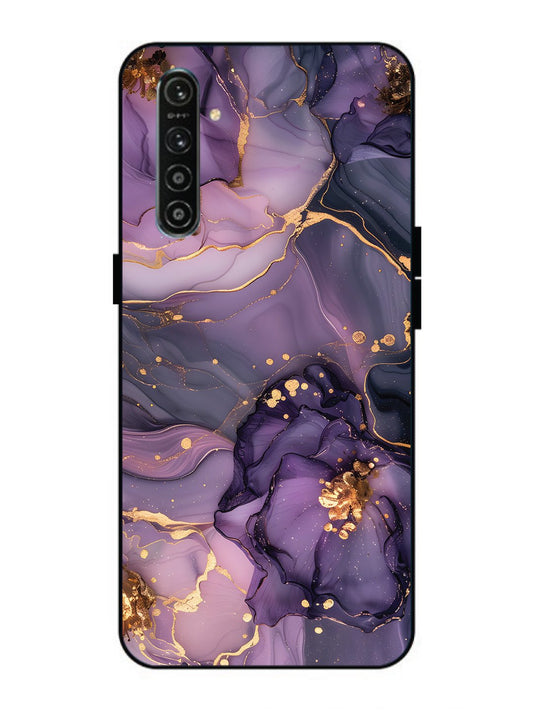 Realme X2 Royal Orchid Theme Marble