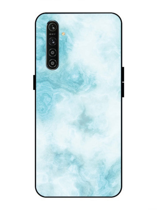 Realme XT Light Blue with White Ocean Marble
