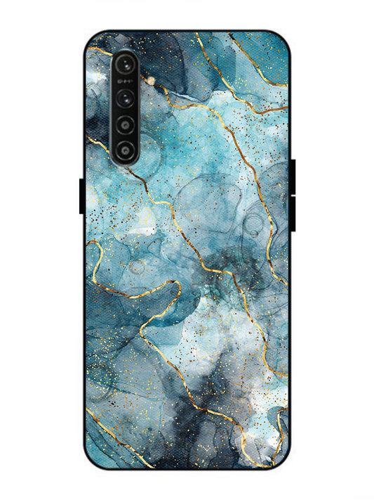 Realme XT Oceanic Golden Strip Marble