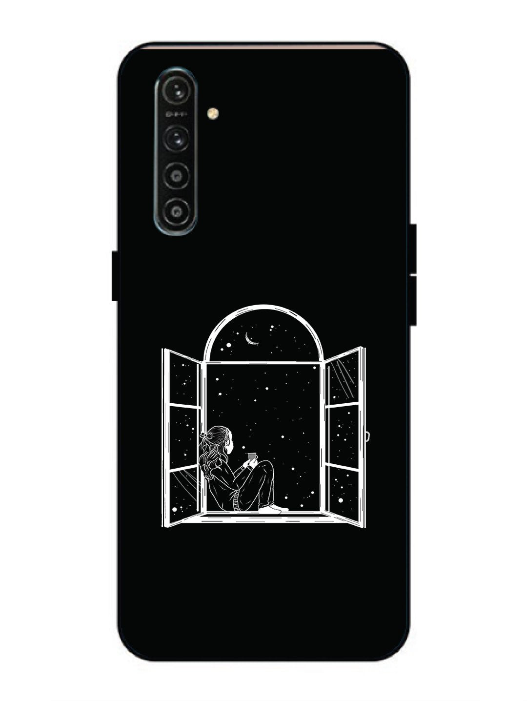 Realme XT Little Girl on Window