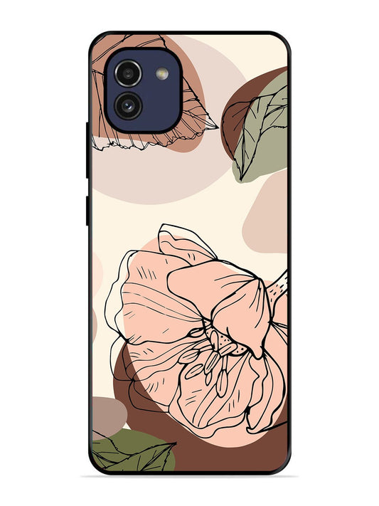 Samsung Galaxy A03 Floral Elegance, Portrait