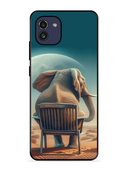 Samsung Galaxy A03 Baby Elephant om chair
