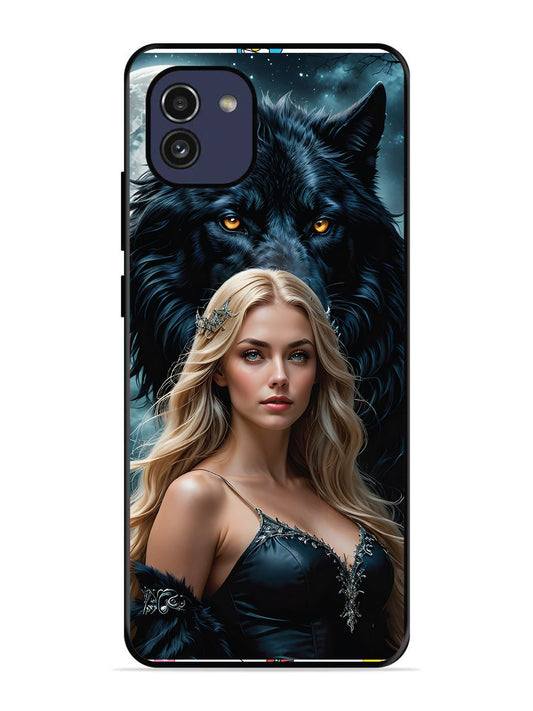 Samsung Galaxy A03 Wolf & Girl