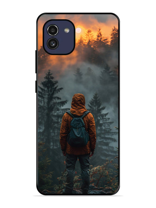 Samsung Galaxy A03 Alone in Forest