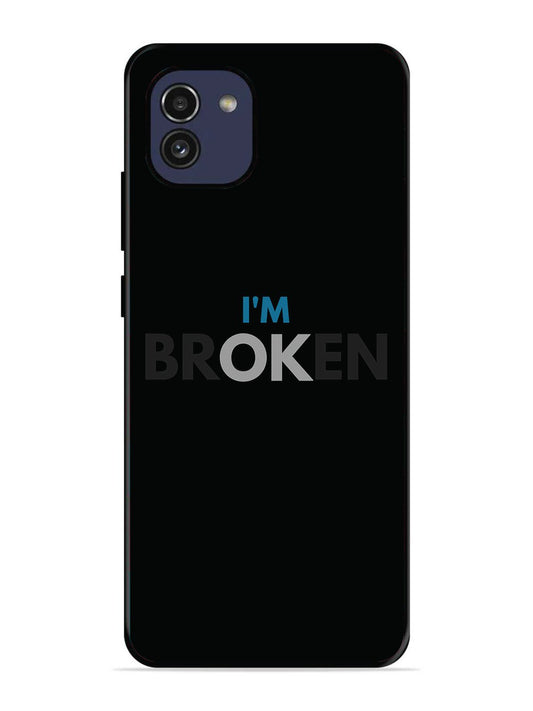 Samsung Galaxy A03 I'm Broken Dark Theme