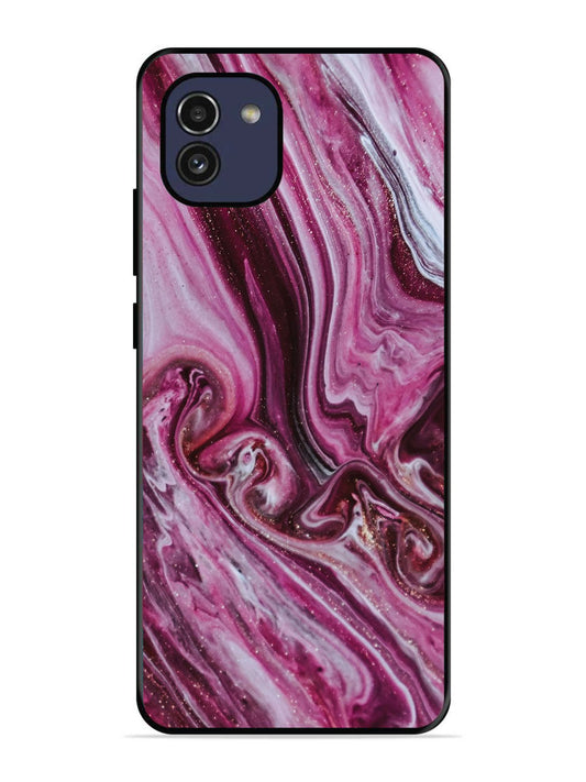 Samsung Galaxy A03 Pink Flood Marble