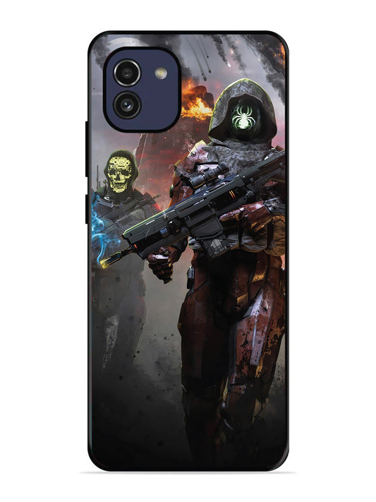 Samsung Galaxy A03 Sci-Fi Soldiers