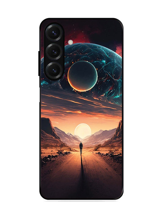 Samsung Galaxy A13 5G Sunset with space scene