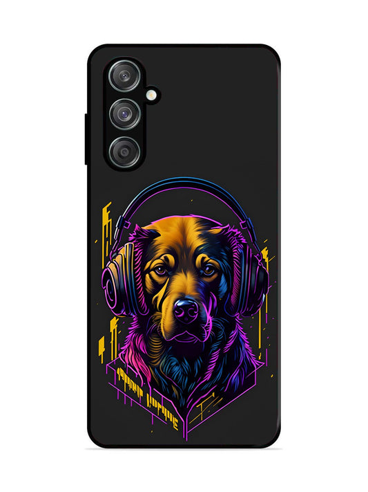 Samsung Galaxy F55 5g Music Lover Dog