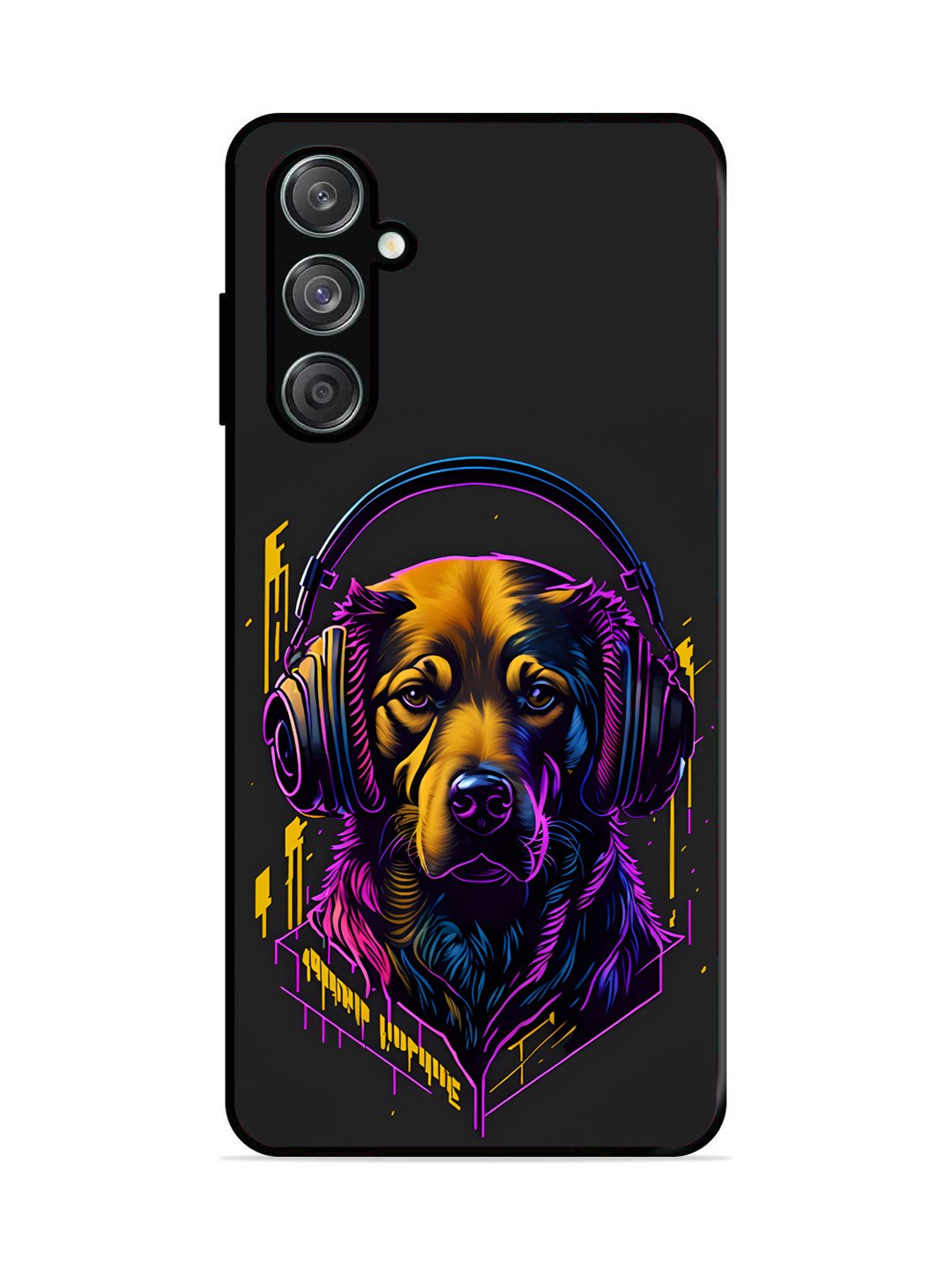 Samsung Galaxy M33 5g Music Lover Dog