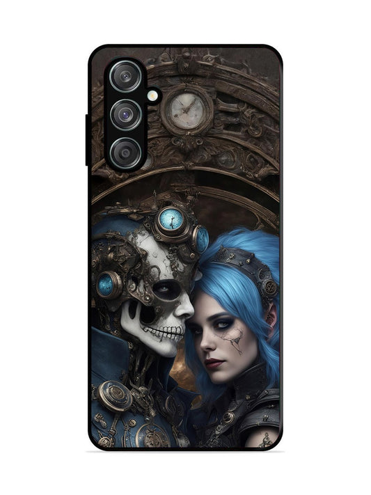 Samsung Galaxy M33 5g Skeleton & Devil Girl