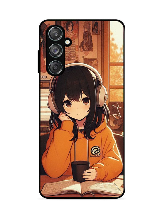 Samsung Galaxy F55 5g Cute Girl listening Music