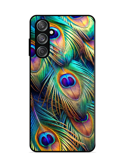 Samsung Galaxy F55 5g peacock feather
