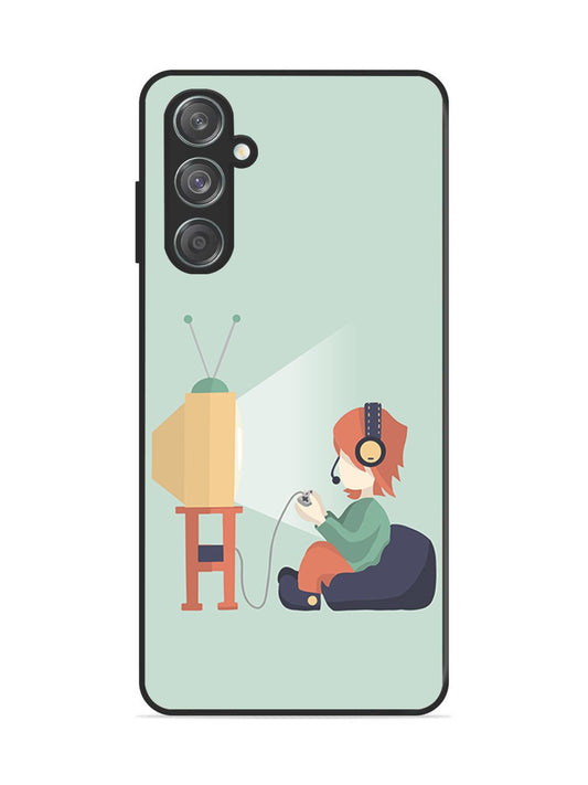 Samsung Galaxy F55 5g Kid Playing Game