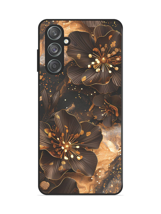 Samsung Galaxy M33 5g Golden Flowars