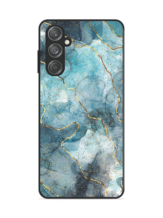 Samsung Galaxy F55 5g Oceanic Golden Strip Marble