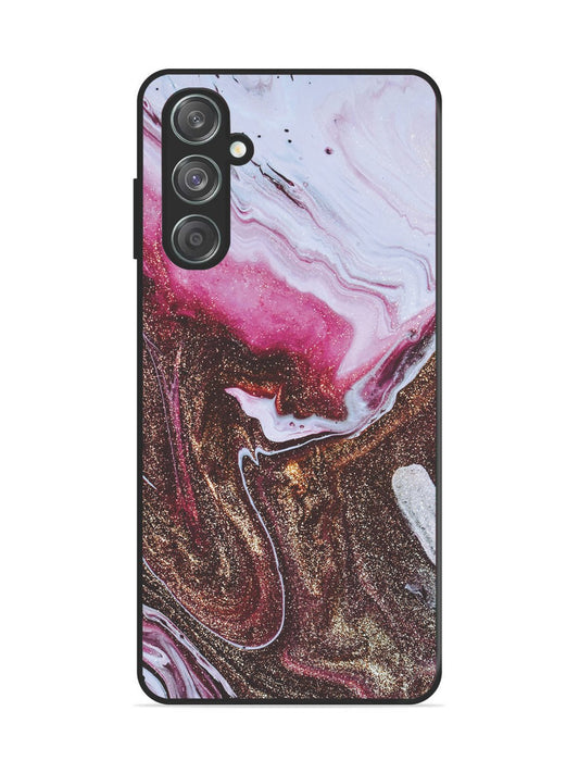 Samsung Galaxy F55 5g Elegant Rose & Gold Marble