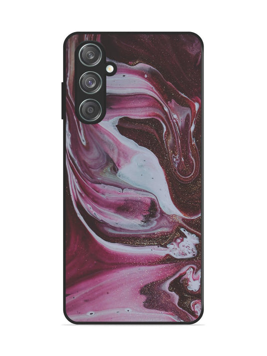 Samsung Galaxy F55 5g Pink And Golden Marble