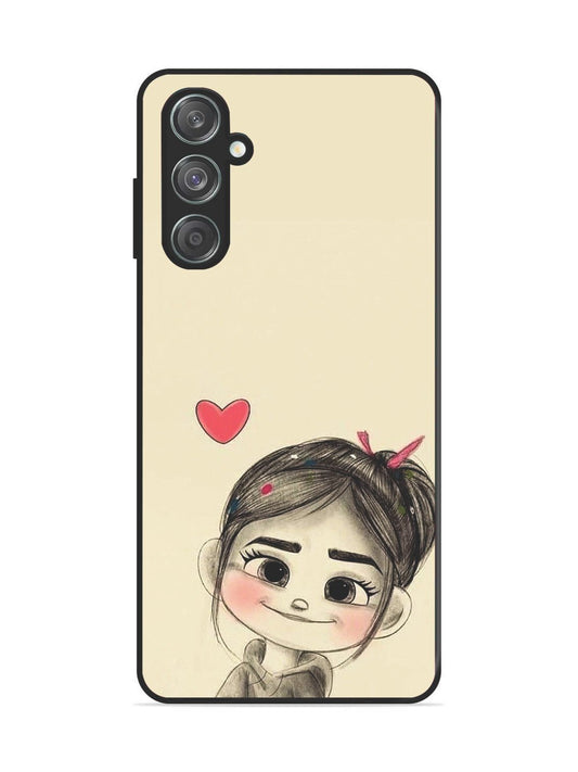 Samsung Galaxy F55 5g Cute Girl Looking at You
