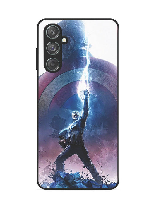 Samsung Galaxy F55 5g captain-america-thor-hammer-lightning