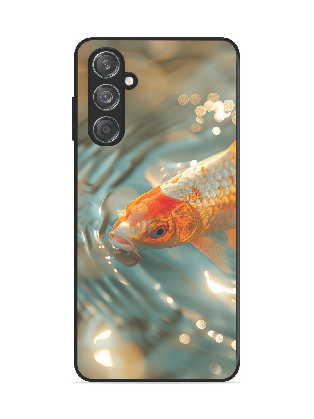 Samsung Galaxy F55 5g gold-fish-animal